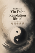 Traditional Taoist Yin Debt Resolution Ritual (还阴债法事)
