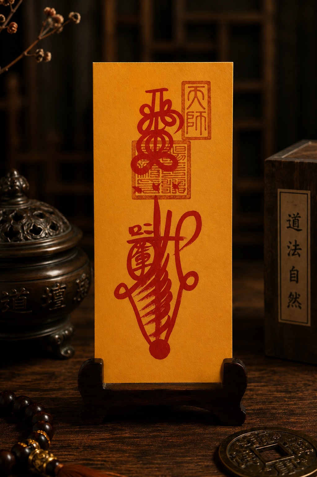 Taoist Protection Talisman (Fu) 护身符
