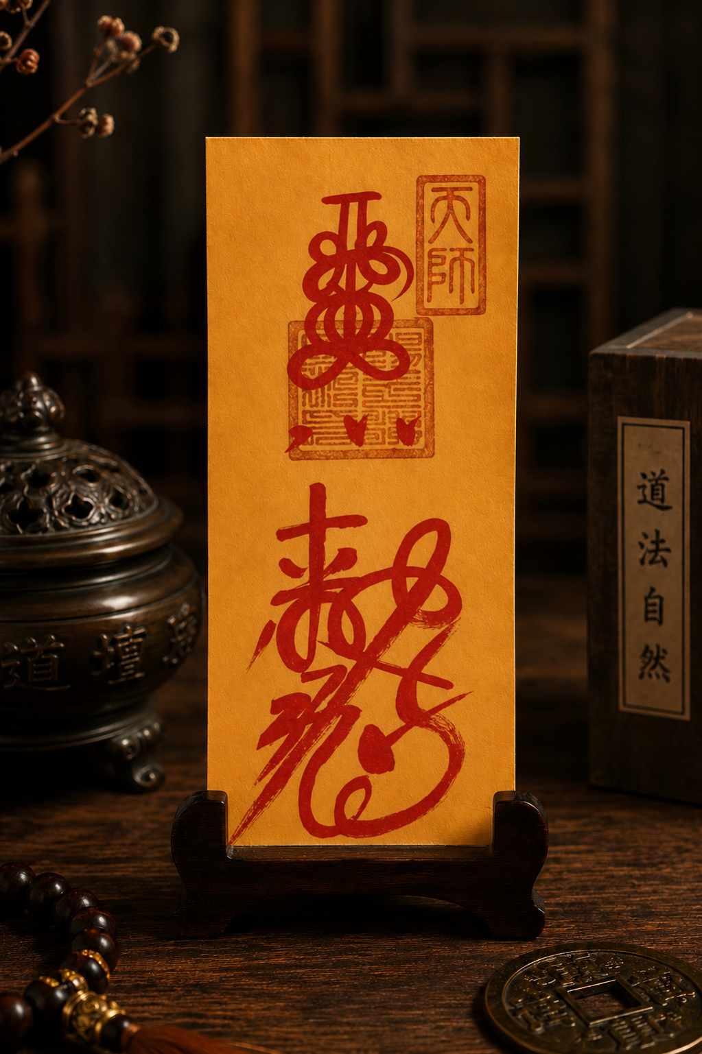 Taoist Nobleman Luck Talisman (Fu) 贵人符